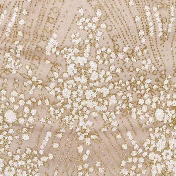 Hello Molly MATCH ME DRESS CHAMPAGNE NWT Size Large - Picture 12 of 12